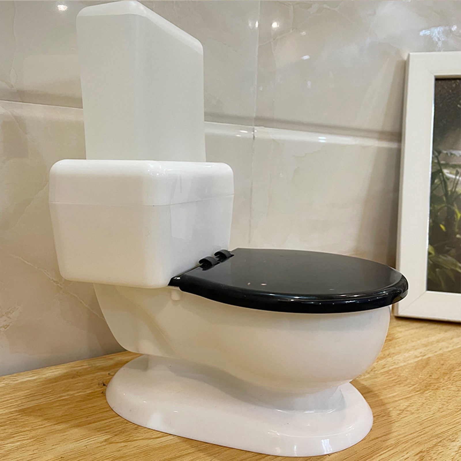 Cats Water Fountain Fed Automatic Pet Dog Drinking Bowl Dispenser No Filter Ultra Quiet Funny Toilet Design 2
