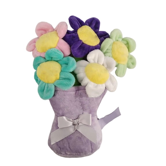 10.63Inch Flower Bouquet Stuffed Animals Plush, Thoughtful & Cute Plush Toys for Women Grilfriend Mothder Christmas Birthday Valentine Easter Gifts