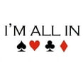 thumbnail image 2 of CafePress - I'm All In /Poker Mug - 11 oz Ceramic Mug - Novelty Coffee Tea Cup, 2 of 3