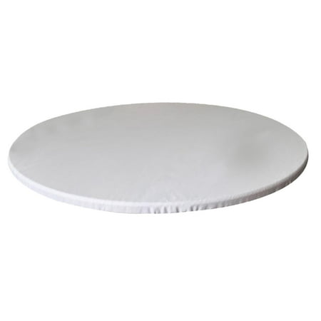 

Waterproof Polyester Table Cover Cloth For 110-120Cm Dia Dining Or Poker Tables