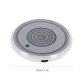 thumbnail image 3 of 1 Pair Colorful USB Cup Pad Car Accessories LED Light Coaster Interior Decor, 3 of 7