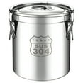 thumbnail image 2 of Yiaieng Food Storage Container, 12L304 Stainless Steel Airtight Canister W/Lid Food Container for Home Kitchen, 2 of 10