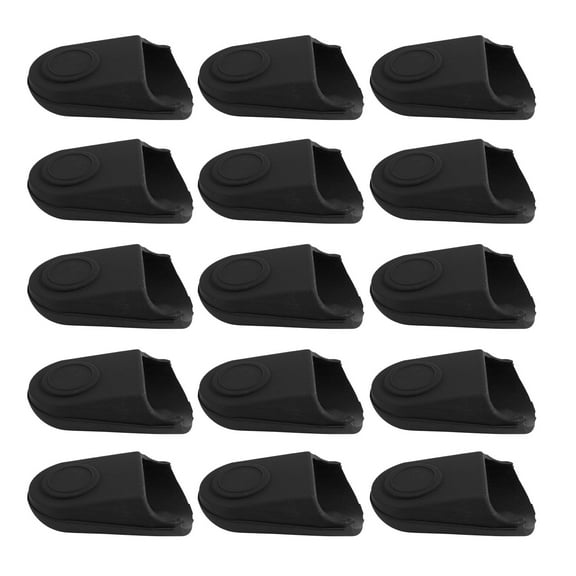 15Pcs Rubber Mouthpiece Cap Clip Ligature Protect Delicate Tip for Flute Clarinet Saxophone Sax Parts Accessories