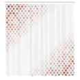 thumbnail image 2 of Ambesonne Abstract Shower Curtain, Futuristic Style Beam Art, 69"Wx70"L, Salmon White, 2 of 4