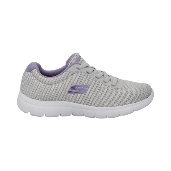 Tenis Deportivos Ligeros Skechers Mujer Gris 25