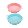 thumbnail image 3 of OULII 2PCS Soil Sifter Plastic Screen for Gardening Activities Blue and Pink, 3 of 6