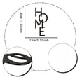 thumbnail image 2 of HELLOYOONG Metal Wall Art Decor Large Vertical Iron Wall Sculpture for Living Room Black Metal Sign for Nursery Bedroom Wall Decor Housewarming Gift, 2 of 5