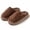 Brown, variant on GPOECD Women's Slippers Cozy Indoor Thickened Fleece Warm Footwear for Couples Cold Weather Comfort House Slippers
