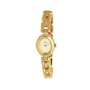Ladies Gold-Tone Gold Face Watch