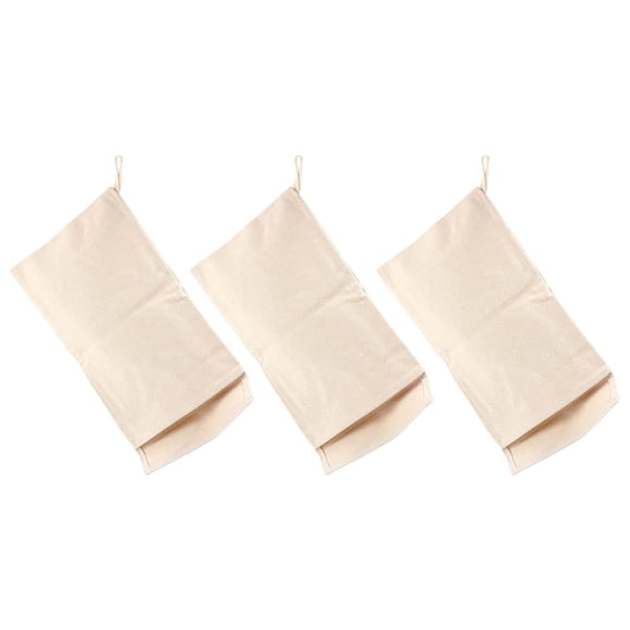 3 Piezas Bolsa de Hielo de Lona Bolsa de Hielo Triturada Bolsa de Arpillera Reutilizable Bolsas de Regalo Accesorio de Cocina Bolsa de Hielo de