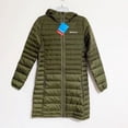 thumbnail image 5 of Columbia Womens McKay Lake Long Hooded Down Jacket with Pockets (XS, Olive), 5 of 6