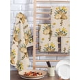 thumbnail image 2 of Easter Rabbits Kitchen Dish Towels for Drying Dishes Set of 4, Spring Yellow Flowers Country Plants Vintage Waffle Weave Microfiber Hand Tea Bathroom Towels Quick Dry & Absorbent Towel 15.7x23.6, 2 of 7