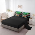 thumbnail image 5 of Homewish Orange Racing Car 7-Piece Bedding Comforter Set,Abstract Gray Graffiti King Bedding Sets,Speed Competition Bed Sheets For Boys Kids,Ultra Soft Home Decor Reversible, 5 of 8