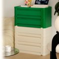 thumbnail image 4 of Gabinete inspirado en Lego para espacios pequeños, zapatero creativo, cofre de almacenamiento moderno para sala de estar, organizador de dormitorio vintage, 4 of 4
