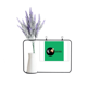 thumbnail image 1 of Gran sueño chino Tarjeta de jarrón de lavanda artificial, 1 of 3