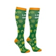 thumbnail image 1 of Unisex Me Lucky Socks Funny St Patricks Day Compression Socks for Women and Men, 1 of 4