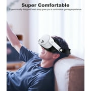 ESYWEN Head Strap for Oculus Meta Quest 2/3/3S with Horizontal Knob Adjustment,VR Headset Accessories