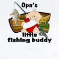 thumbnail image 2 of CafePress - Opa's Fishing Buddy Infant Bodysuit - Baby Light Bodysuit, Size Newborn - 24 Months, 2 of 4