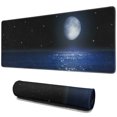 thumbnail image 1 of Experience Superior Gaming with Moonlit Sea Large Mouse Pad: Non-Slip Desk Mat, Extended Size for Keyboards & Computers, Stitched Edges, 31.5x11.8 Inch, Perfect for Gamers, 1 of 7