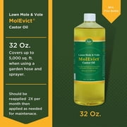 Baar Lawn Mole Castor Oil, MolEvict, Helps Rid Lawns & Gardens of Pesky Moles & Voles – 32 Ounces