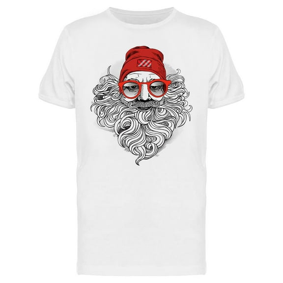 Portrait Of A Man With A Beard T-Shirt Men -Image by Shutterstock, Male 3X-Large