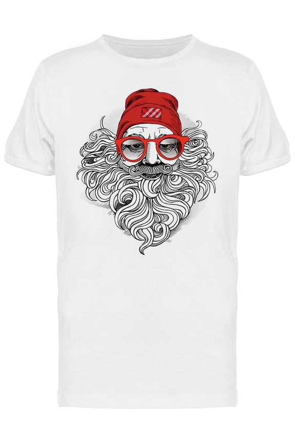 Portrait Of A Man With A Beard T-Shirt Men -Image by Shutterstock, Male x-Large