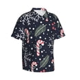 thumbnail image 2 of Christmas Men'S 3d Print Casual Button Down Shirts, Novelty Hawaiian Short Sleeves Xl, 2 of 7