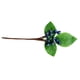 thumbnail image 3 of Artificial Big Leaf Berry Bayas simuladas Decoración Habitación Planta de adorno realista, azul y blanco 5 piezas Yuarrent HA7839-02B, 3 of 6
