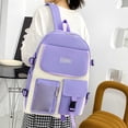 thumbnail image 6 of ibiyuan School Backpacks Lightweight Versatile Durable School Bag Set for Ages 5th 6th 8th 10th, Middle Elementary, High School, Travel, Weekend Outings, 6 of 7