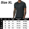 thumbnail image 2 of Camiseta deportiva deportiva de rendimiento activo con absorción de humedad y ajuste seco para hombre, 2 of 6