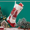 thumbnail image 4 of Medias navideñas compatibles con la decoración de la repisa del árbol de Navidad para fiestas de niñas y niños, 4 of 5