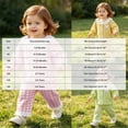 thumbnail image 4 of CAUYDY Toddler Girls Pajamas Baby Clothes Newborn Sleepers Fall Winter 12M 18M 24M Long Sleeved T-Shirt and Pants Set Infant Outfits for Girl Sizes 18-24 Months,Green, 4 of 9