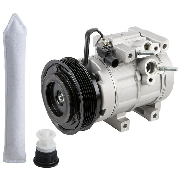 For Kia Sedona Sorento & Hyundai Entourage AC Compressor w/ A/C Drier - BuyAutoParts