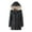 Black#2, variant on Coats for Women,Ladies Plus Size Outerwear,Women's Solid Plus Fleece Cotton Jacket Warm Lamb Fleece Top Coat Sweater Coat Green XXXXL