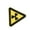 Beware of radiation, variant on Fun and Functional Warning Sign Hair Clip Eye Catching Hair Decoration for Different Ages in Schools Offices and More