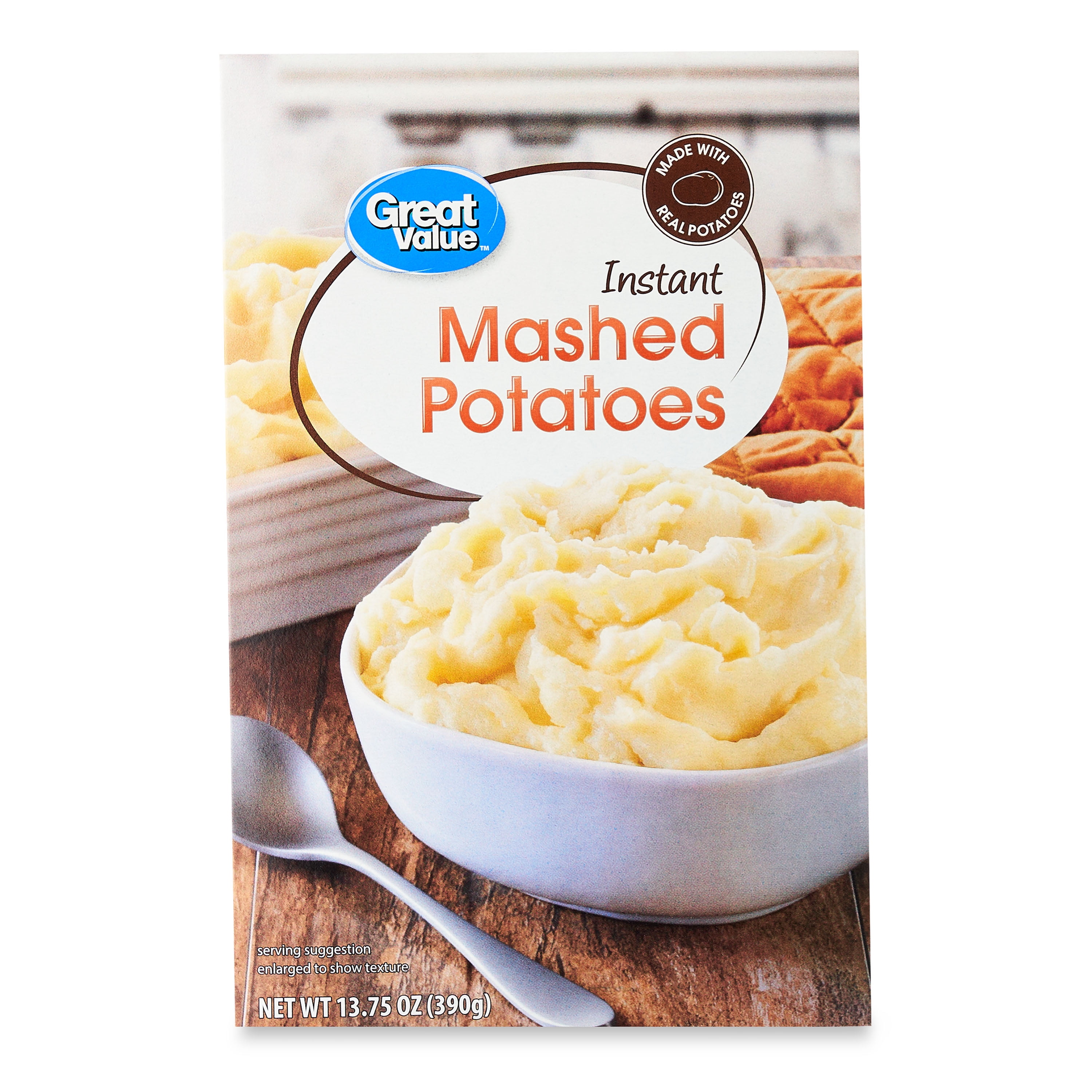 Great Value Instant Mashed Potatoes Walmart