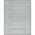thumbnail image 3 of 8x10 Water Resistant, Large Indoor Outdoor Rugs for Patios, Front Door Entry, Entryway, Deck, Porch, Balcony | Outside Area Rug for Patio | Gray, Floral | Size: 7'11'' x 10'3'', 3 of 8