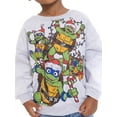 thumbnail image 2 of Teenage Mutant Ninja Turtles Toddler Boys Holiday Graphic Crewneck Sweatshirt, Sizes 12M-5T, 2 of 5