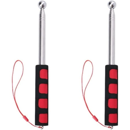 

Egebert 2pcs Rod Accessories Thickened House Tool Stick Instrument For Drum Decoration Adjustable Telescopic Sound Mallet Roofing Sturdy Test Detection Hollowing Drumstick Hammer Part