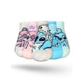 thumbnail image 4 of Disney Stitch Girls No-Show Socks, 5-Pack, Sizes S/M-M/L, 4 of 11