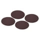thumbnail image 1 of Uxcell 4 Pcs Fundas Redondas de Taburete de Poliéster para Asientos de 11"- 14" para Sillas, Funda de Taburete Marrón, 1 of 6
