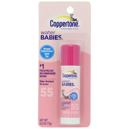 Bayer Consumer Care Coppertone Water Babies Sunscreen, 0.6 oz