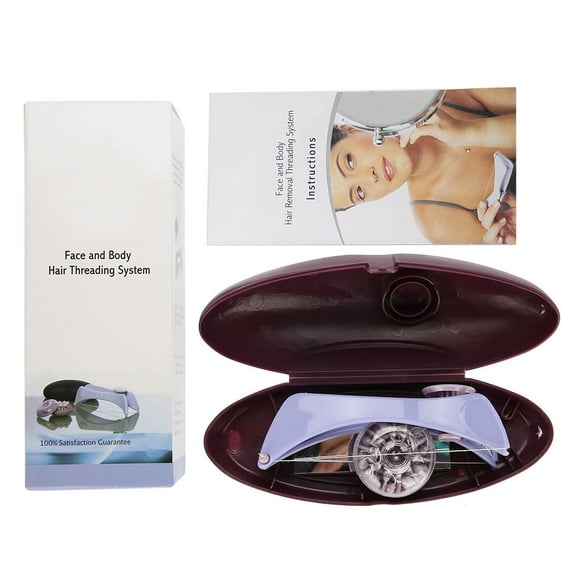 Eliminación del vello facial con rosca, removedor de vello facial Herramienta de eliminación del vello facial con rosca Depiladora de vello facial con rosca Experiencia incomparable