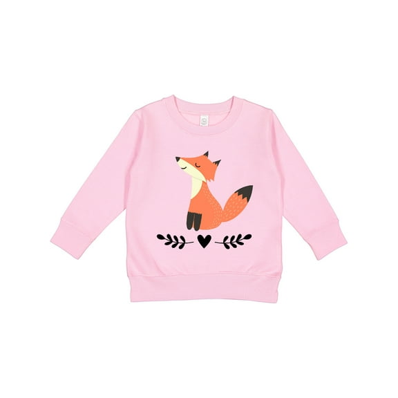 Inktastic Fox for Girls Woodland Animal Toddler Sweatshirt