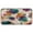 Teal and Orange Abstract Shapes, variant on 39x20 Inch Non-Slip Floor Mat Hallway Runner Rug Entrance Floor Mat Runner for Kitchen and Living Room Small Colors Shapes