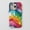 Color 03, variant on Rainbow Abstract For All iPhone Series Tough Phone Case Alcohol Ink Multicolored