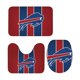 thumbnail image 4 of Juego de alfombras de baño de 3 piezas del equipo Bills Alfombra antideslizante para baño de 24 x 16 pulgadas, 4 of 7