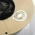 thumbnail image 5 of XIYON Solar Fan Hat, Hat With Fans Solar Power, Usb Charging Sun Hat With 4 Solar Fan For Men Women Outdoor Fishing Classics, 5 of 7