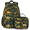 Color 2, variant on Colorful Sun Backpack with Lunch Bag Set, 18.3 Inch Travel Laptop Backpack with Insulated Cooler Lunch Box, Mandala Bohemian Casual Daypack Work Bag