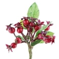thumbnail image 3 of Fruta artificial realista, bayas de Papá Noel, rama de granada, decoración floral roja rojo, 3 of 9